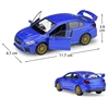 1/36 SUBARU Impreza WRX STI Racing Car Toy Model For Children RMZ CiTY Diecast Vehicle Miniature 1:36 Pull Back Collection Gift 2