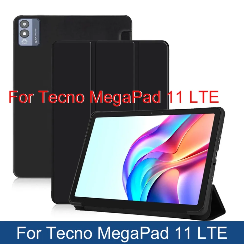 Premium Slim Folding Stand Case - PU Leather with TPU Back Shell
