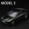 2024 NEW 1:32 FOR TESLA Model 3 Alloy Model Car Toy Diecasts Metal Casting Sound and Light Car Toys Vehicle 2