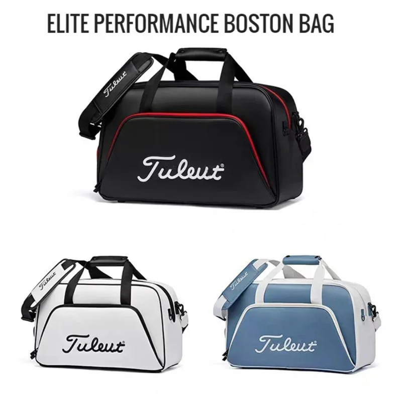 

2024 New Golf Clothes Bag Tote Boston Bags Lightweight Portable Clothing Bags Individual Shoes Package Large Capacity Clutch