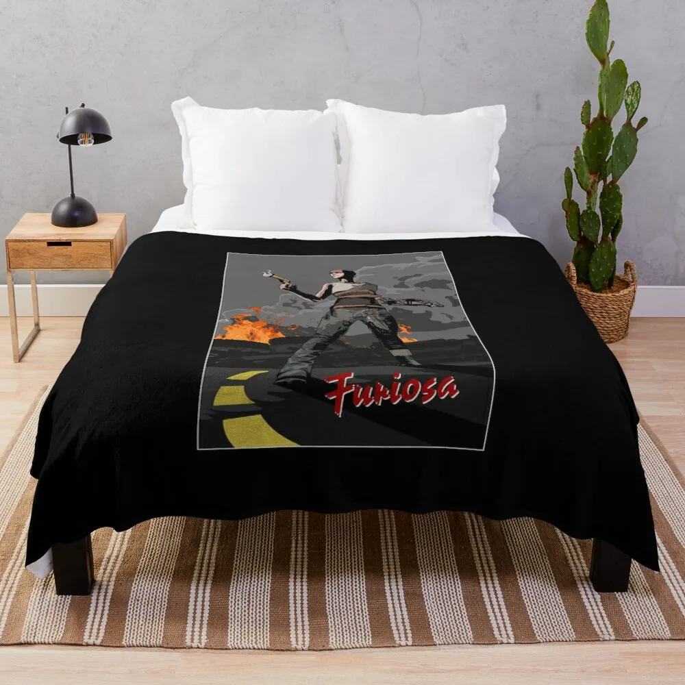 

The Road Warrior Throw Blanket Picnic Blanket Thin Blanket