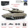 1:16 Heng Long 3958 RC Main Battle Tank IDF Merkava MK IV FPV Camera Upgrade Edition Barrel Recoil Smoke Unit Metal Tracked Toys 1