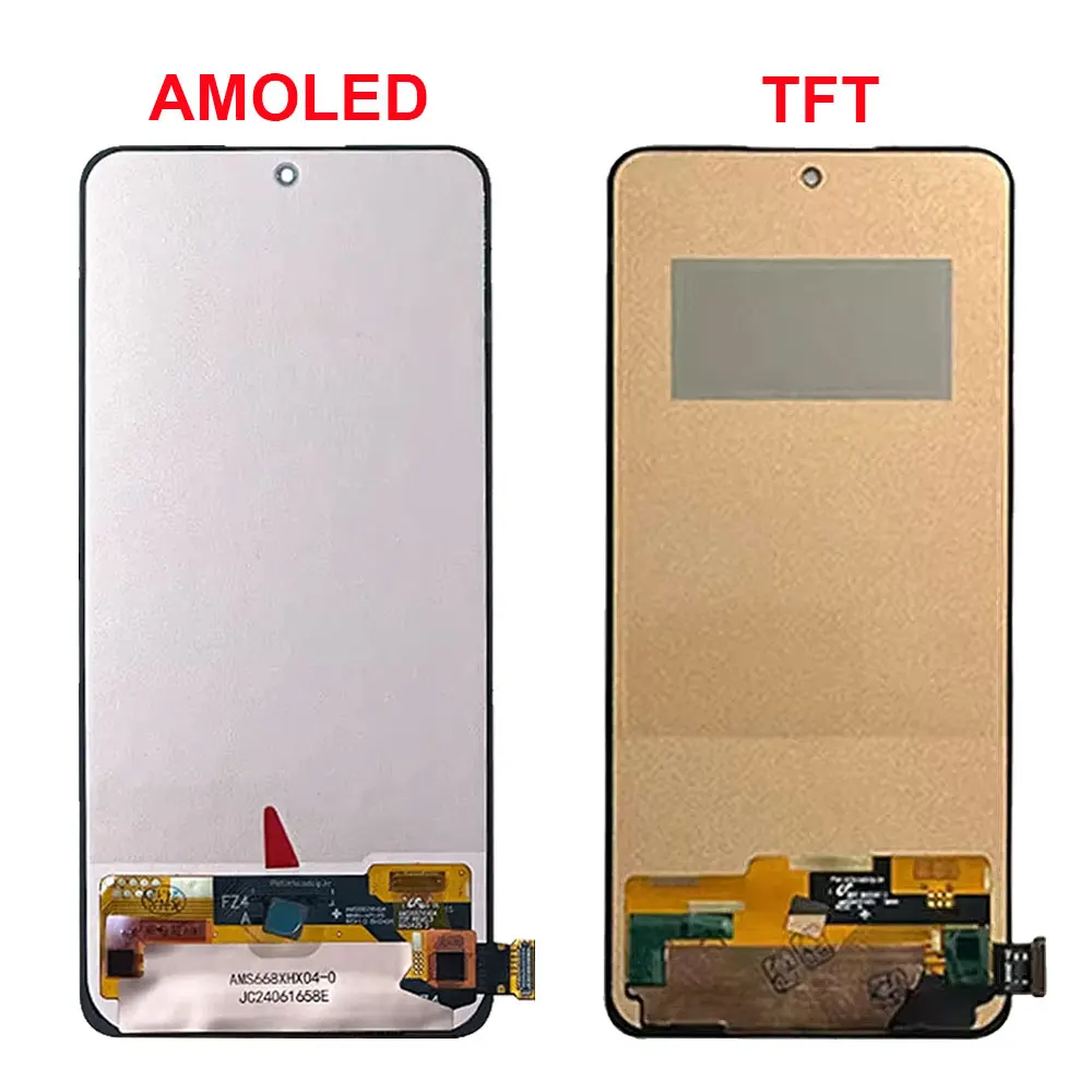 Pantalla LCD De Repuesto Para Xiaomi Redmi Note 14 4G/5G - Display Táctil, Sin Marco Negro, Sin Lector De Huellas