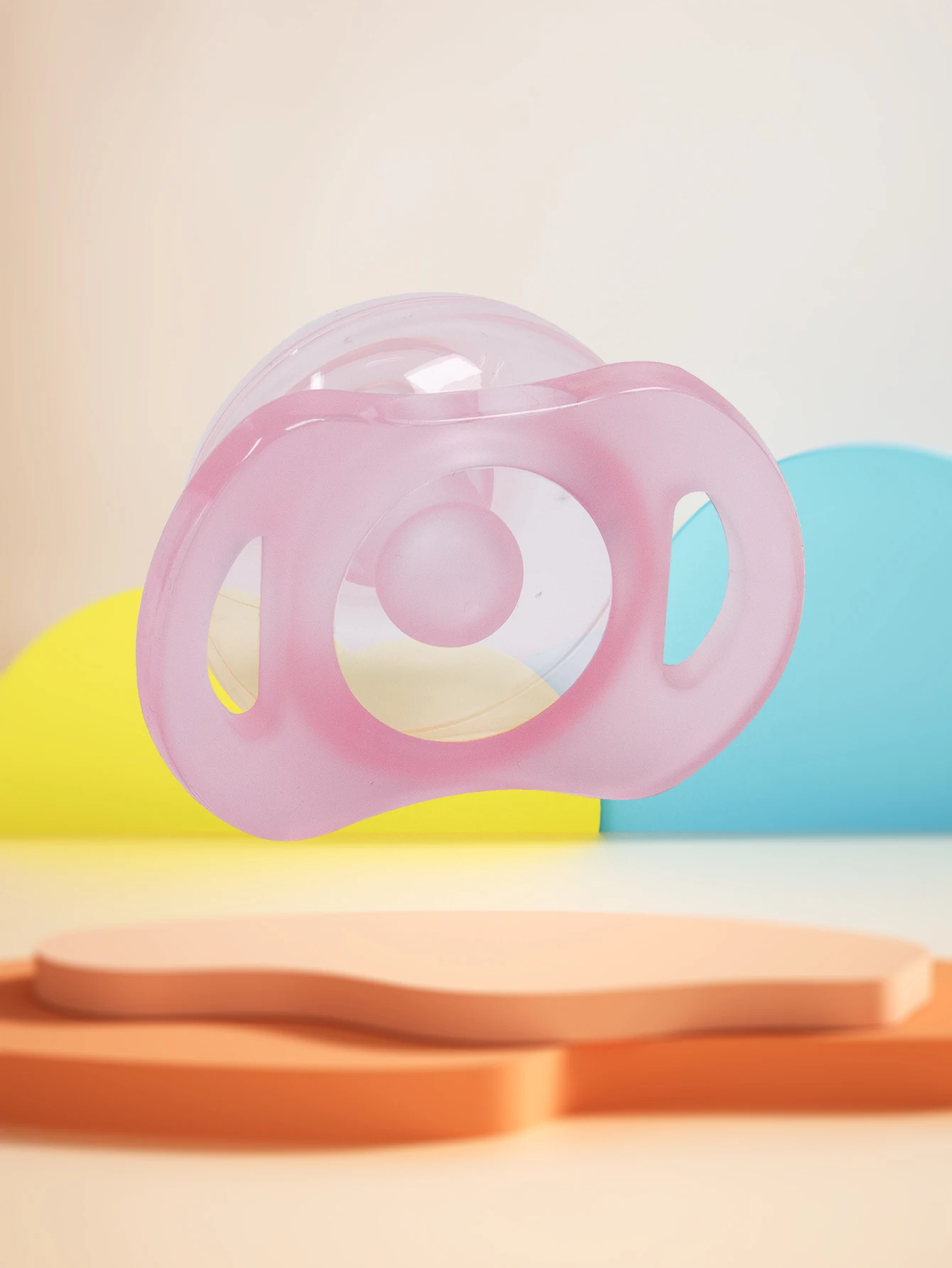 Silicone Pacifier 1 Pcs Baby Pacifier Soothing Round Head Design Reboundable Baby Reborn For Accessories Newborn