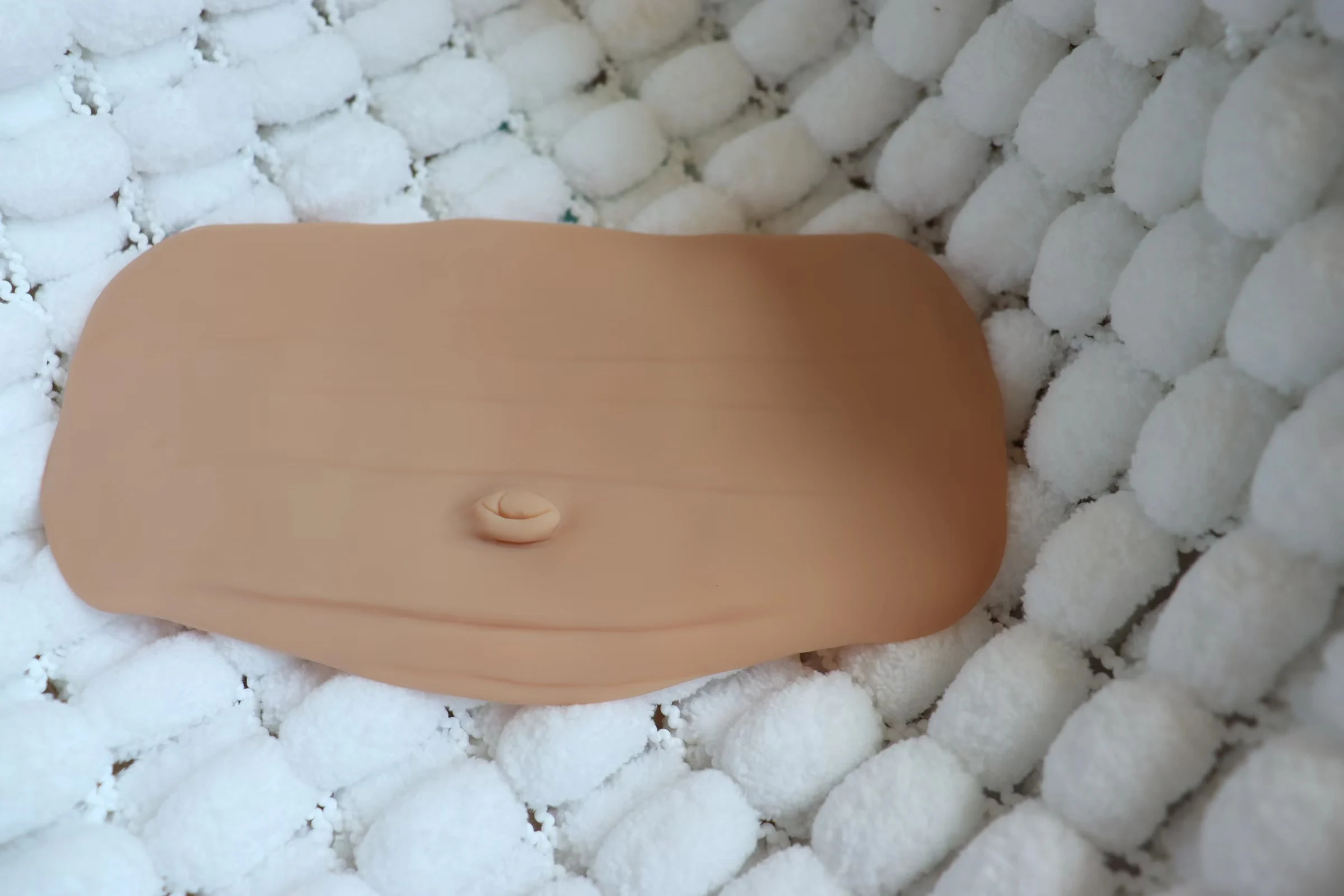 FBBD 18-24inch Reborn Baby Vinyl Belly Plate Soft Touch LifeLike DIY Part Unpainted Reborn Doll Accessorries