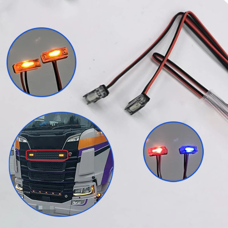 8 LED-verlichtingssysteemkit Simulatie Knipperende Lichten voor RC-vliegtuighelikopter 8 Leds enzovoort. Vliegtuigen Nachtvlucht Geleid Geschikt voor