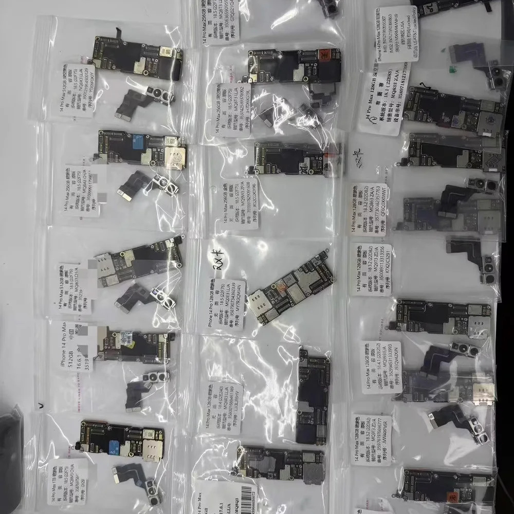 중고 언락된 아이폰 14프로맥스 미국/유럽/중국 버전 1TB/128G/512G 메모리 도매