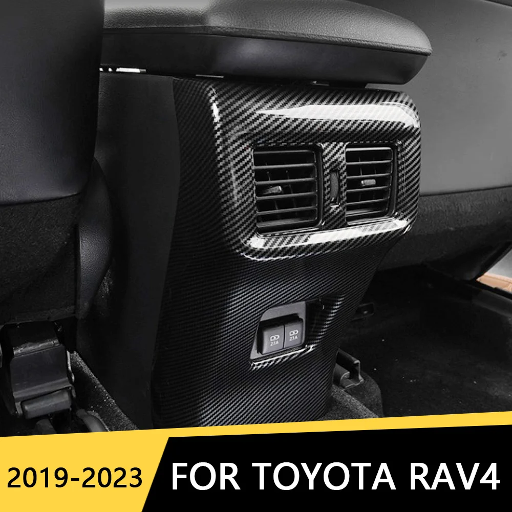 

1 шт., декоративная накладка на решетку вентиляционного отверстия для Toyota RAV4 Hybrid XA50 2019 2021 2022 2023