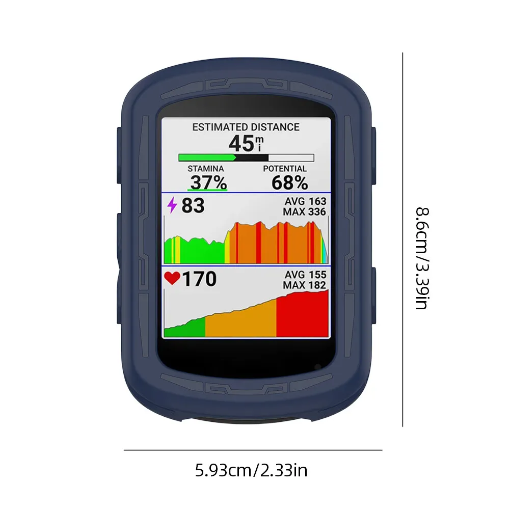 Case For Garmin Edge 840 Silicone Anti-Scratch Cover Bumper Protective Shell For Garmin Edge 840 Solar Bicycle Bike Accessories