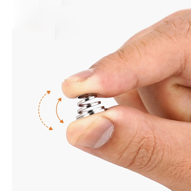 Set 8 Molle Per Sgancio Rapido Bici - Acciaio Inox, Universali Per Mozzi Ruota