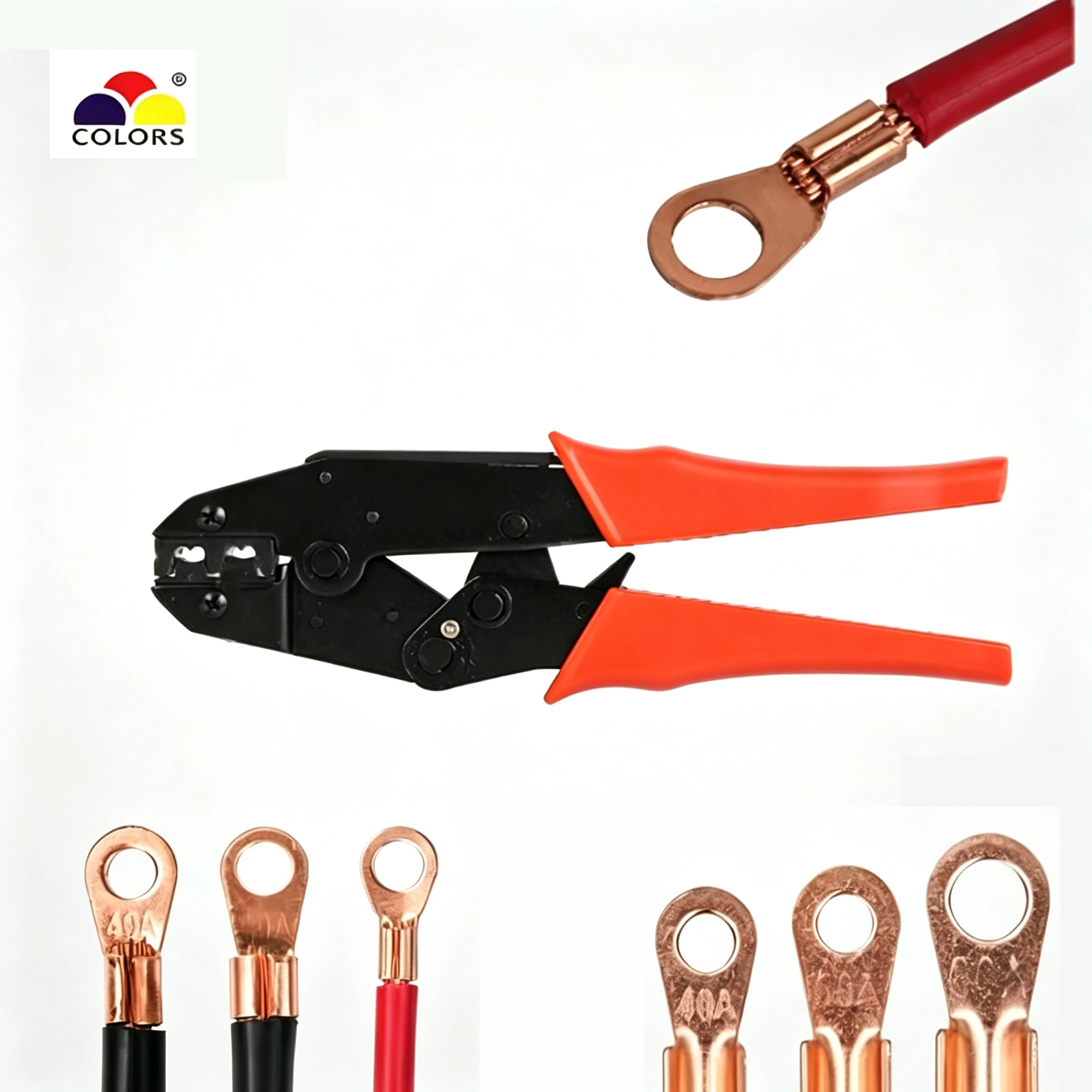 OT Draht Crimpzange OT Offene Draht Nase Terminal Crimpzange HS-2030 HS-0560 3A 5A 10A 20A 30A 40A 50A 60A