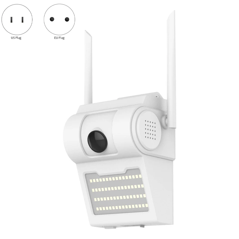 

Умная Водонепроницаемая беспроводная IP-камера 1080P HD + настенная лампа