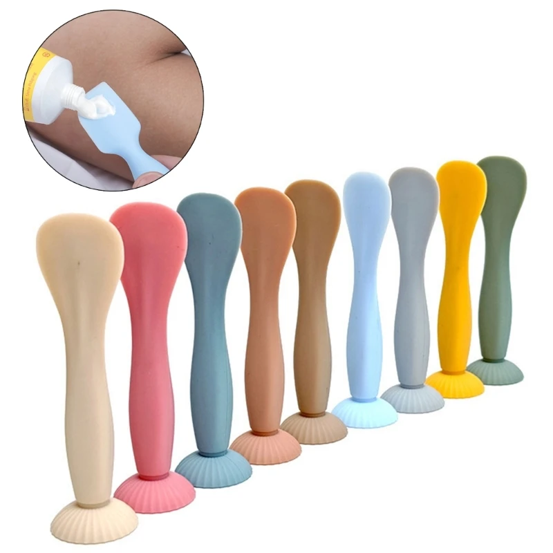 Time Saving Diaper Cream Spreader Multi Purpose Silicone Spatula Gentle Diaper Cream Applicator Durable for