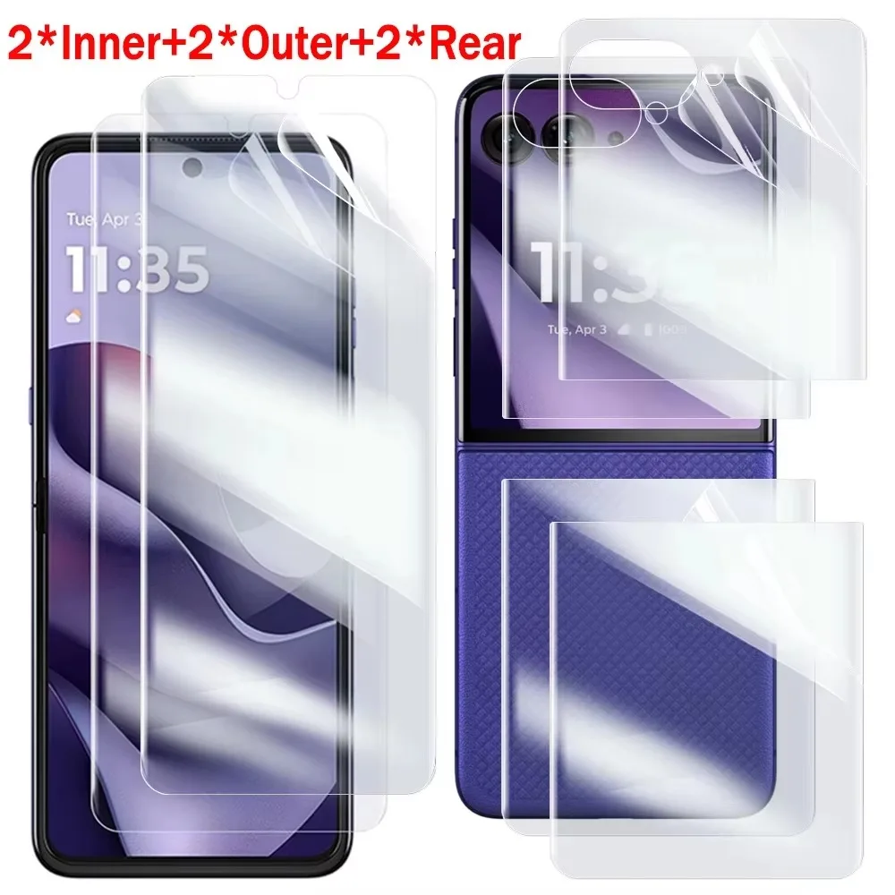 9-in-1 Soft Silicone Hydrogel Film Protective Screen Protector