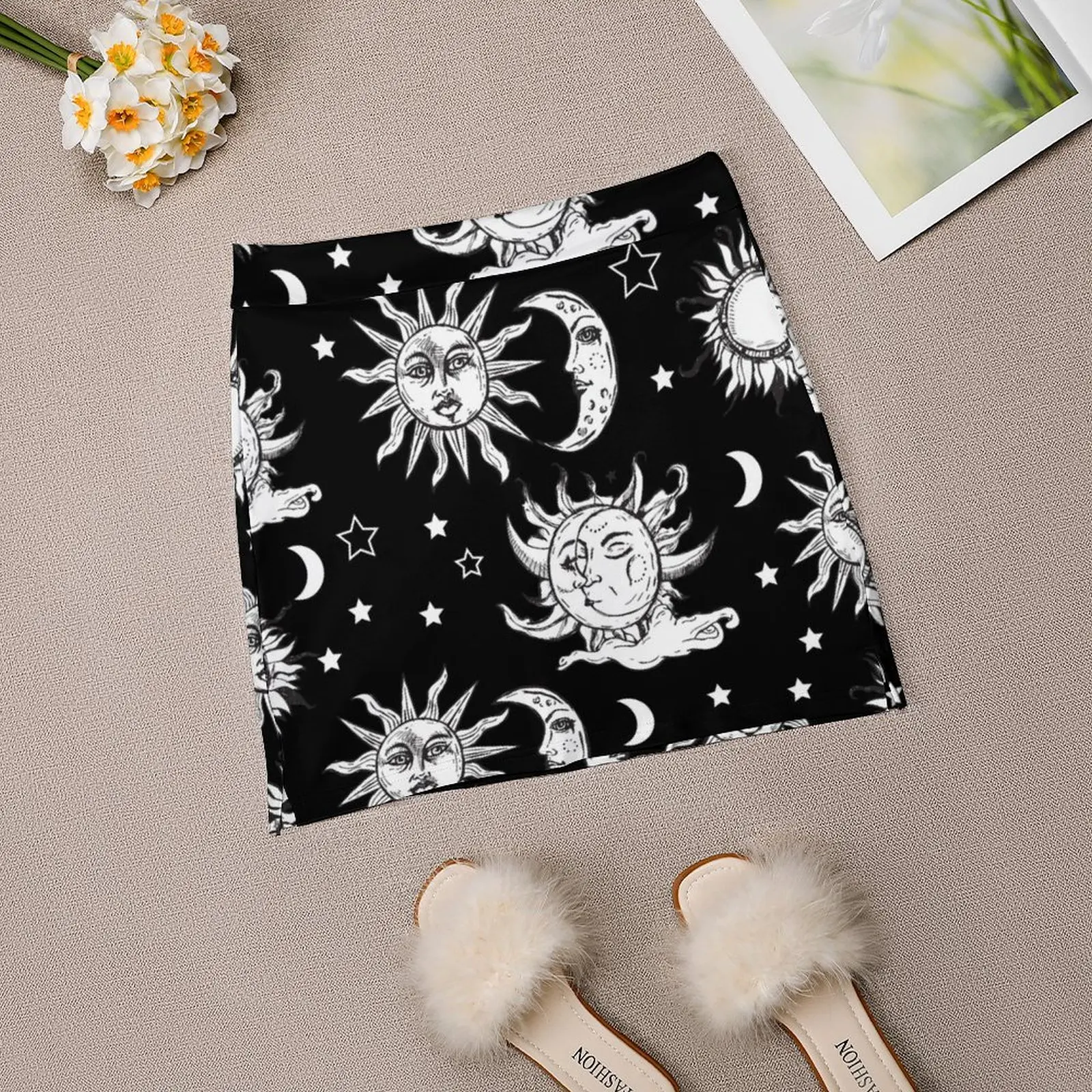 Sun and Moon Light Proof Trouser Skirt novelty in clothes clothing women summer 2023 night club outfits