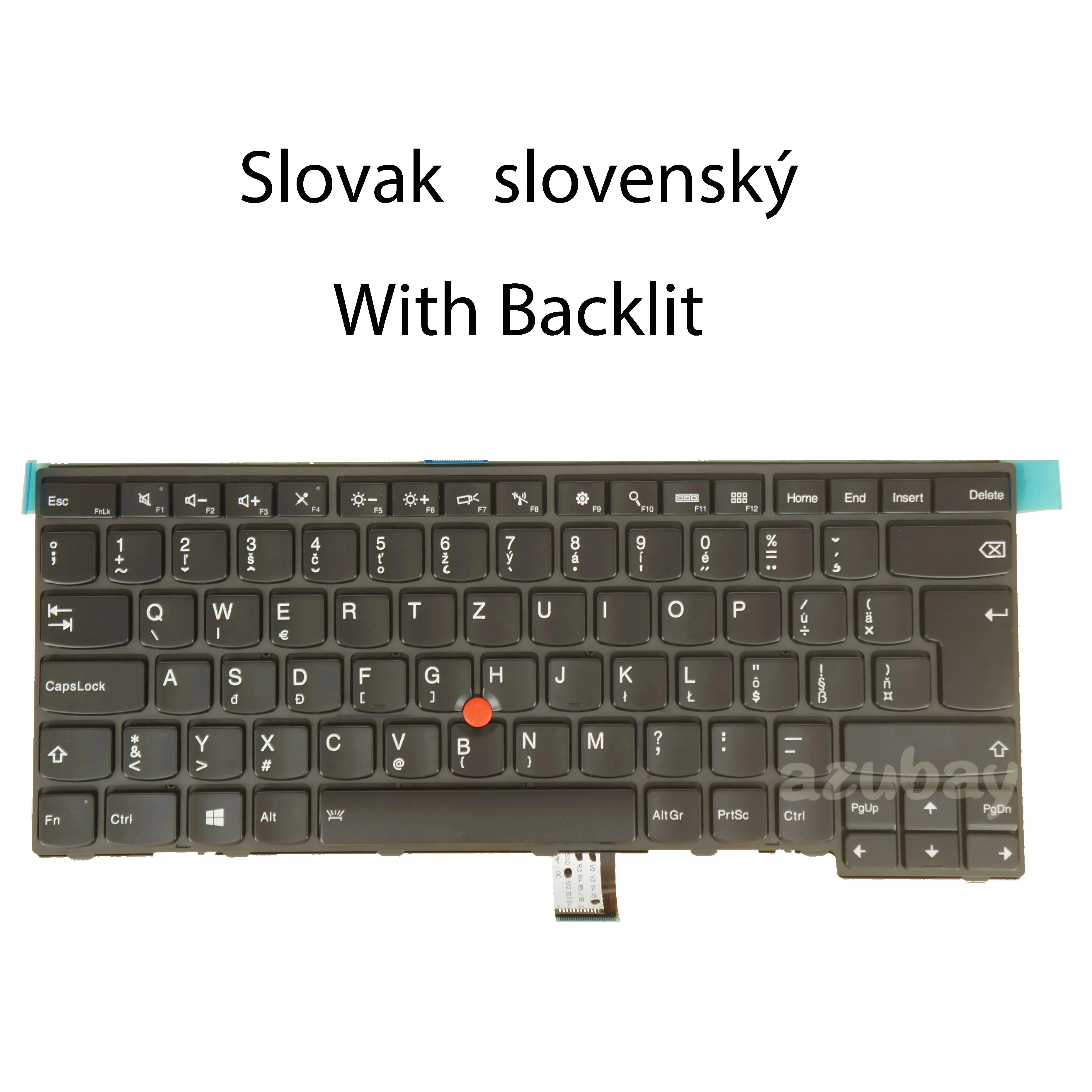 Tastiera Lenovo ThinkPad T440 Layout QWERTZ Tastiera Originale IBM