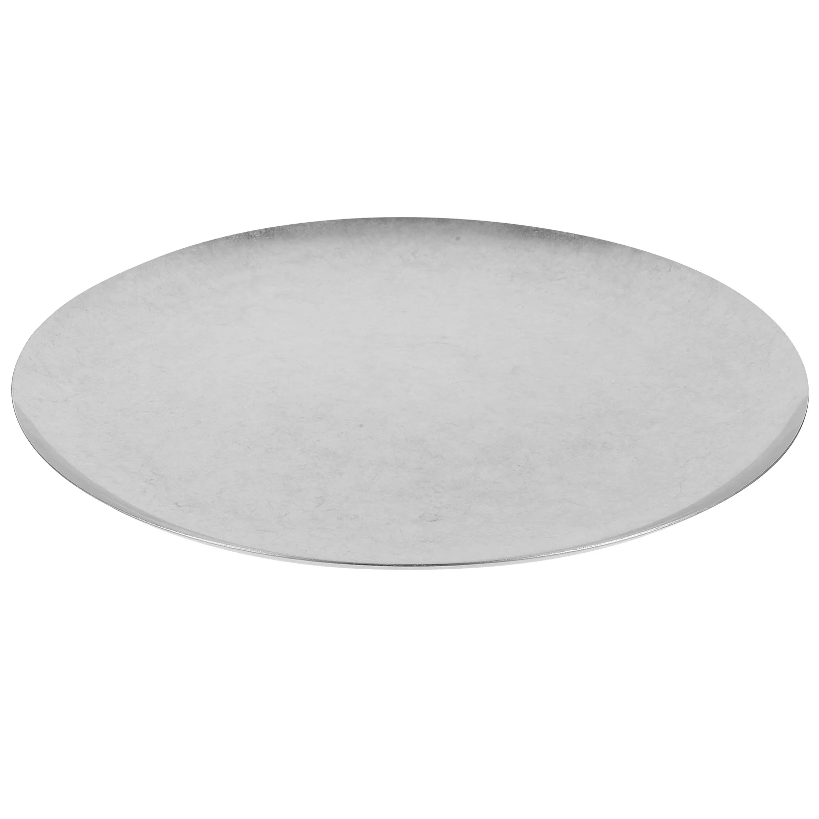 

Stainless Steel Fruit Plate Snack Food Trays Dinner Serving for Home Plates Metal
