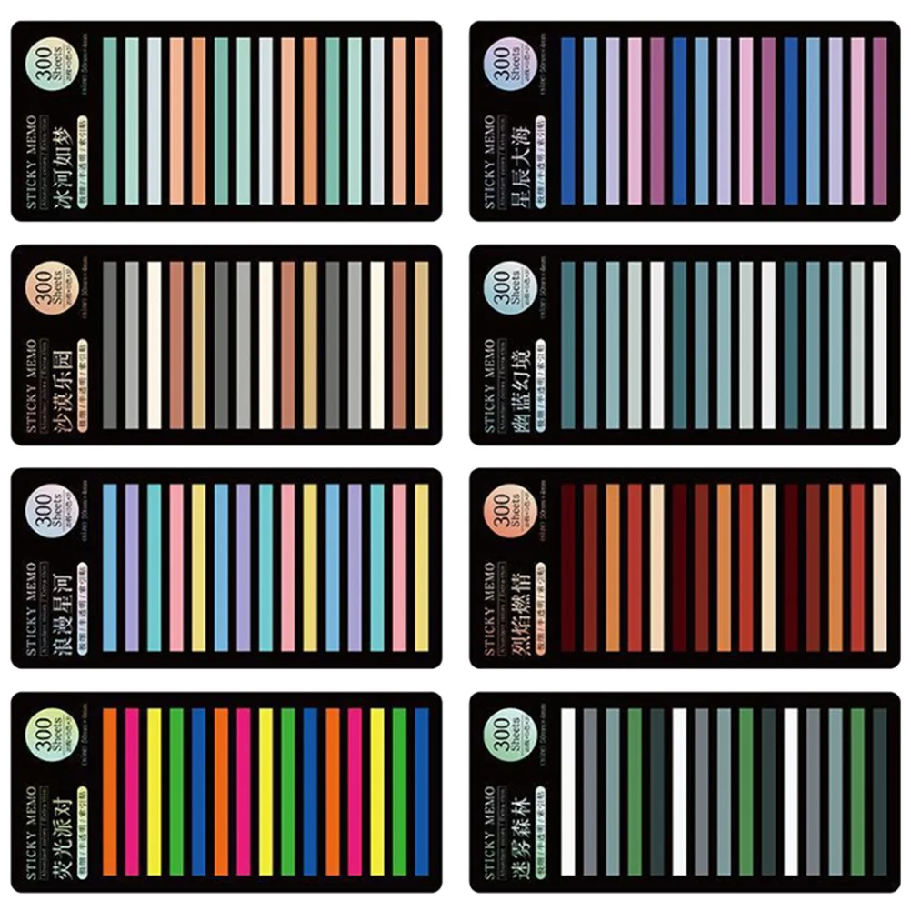 

Marker Colorful Tabs Book Markers Notebook Tabs Reading Strip Colored Sticky Tabs for Indoor Students Office Reading