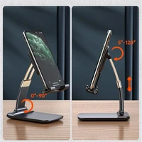 CMAOS Foldable Desk Phone Holder Stand For iPhone 12 iPad Xiaomi Adjustable Gravity Metal Table Desktop