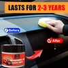Pro Interior Restorer Wax - CeramicFusion Shield for Leather & Plastic Surfaces with Anti-Yellowing Care 1