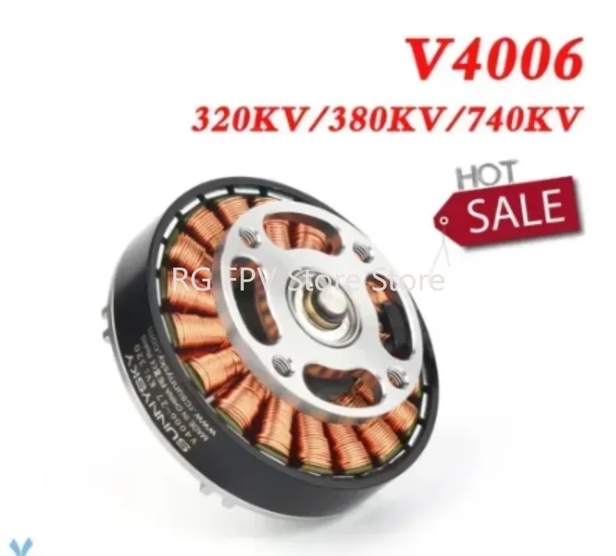 

Original SUNNYSKY V4006 KV320 KV380 KV740 Outrunner Brushless Motor for FPV Multicopter Quadcopter Drone