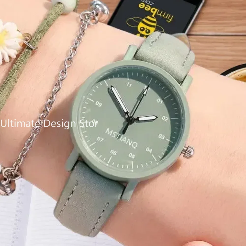 Women Luxury Quartz Watch PU Leather Strap Watches Waterproof Round Dial Retro Bracelet Watch Ladies Girls Wristwatch Reloj 시계 women watches