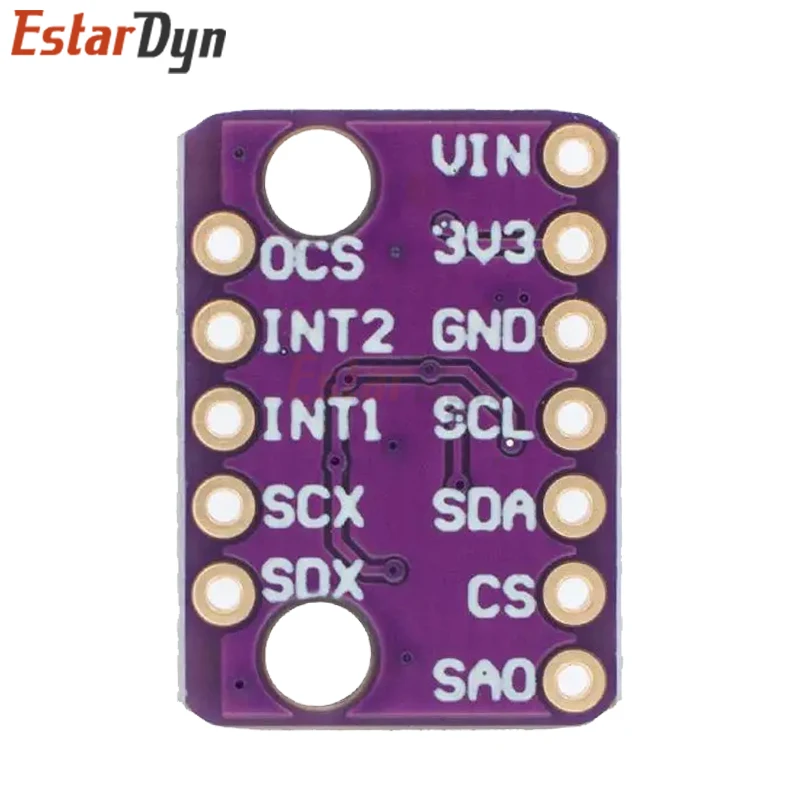 BMI160 GY-BMI160 6DOF 6-axis Rate Gyro Gravity Accelerometer Sensor Module Iic I2c Spi Communication Protocol 3 5v I.331412195