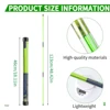 Caiton Green Golf Alignment Sticks 2 Sets - 48inch Alignment Practice Rods, Foldable for Easy Portability, Golf Training Aids 2
