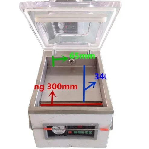 

Commercial use Single Chamber Automatic Vacuum Food Sealer Sealing Packing Machine