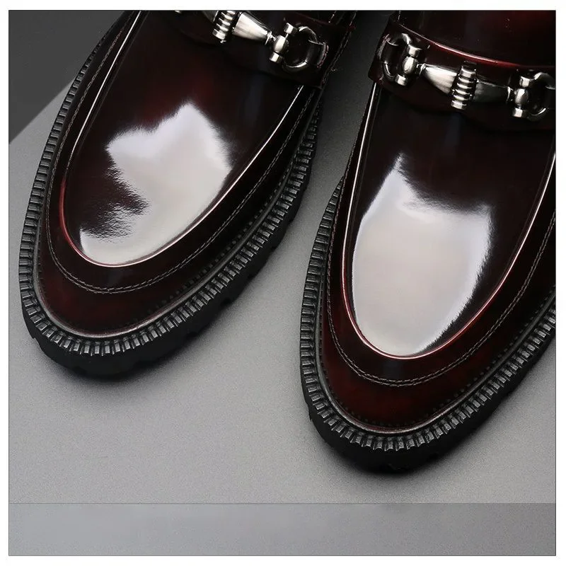 Men's Dress Shoes Italian Fashion Oxford Shoes for Men Big Size Formal Leather for Man Loafers Masculino Zapatos De Hombre