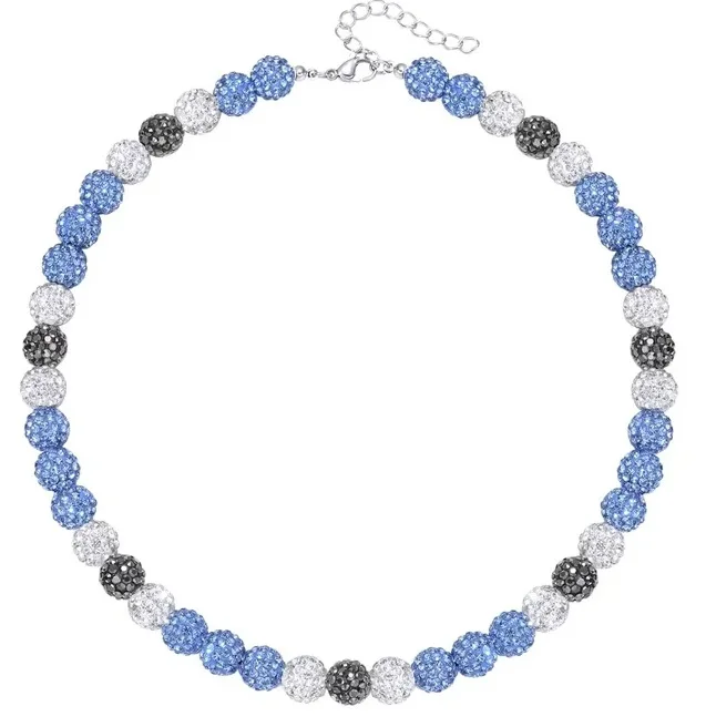 Baseball Beaded Chain Necklace for Men,Bling Ice Collection Baseball Necklace Gifts for Boys Baseball Team Lovers,18inch(45cm) 6