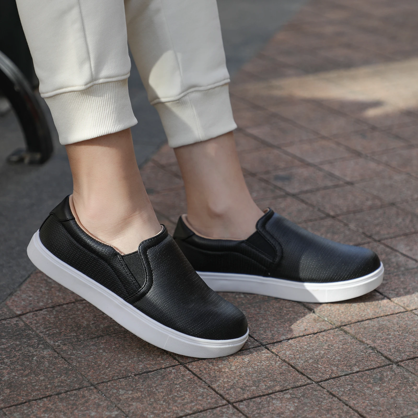 Shoes For Woman Slip On Shoes For Women Comfort Fall Loafers Soft