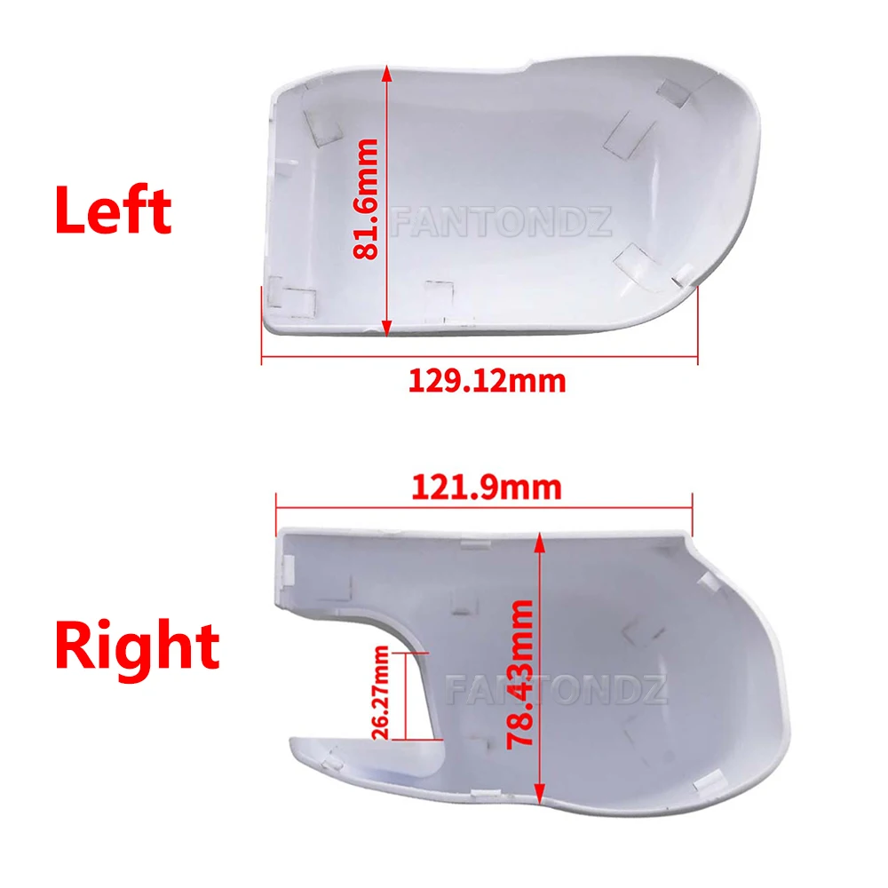 Fiamma F45i Left Or Right Hand Motorhome Awning Outer End Cap Cover Polar White &lrm;04274-01C 98655-014