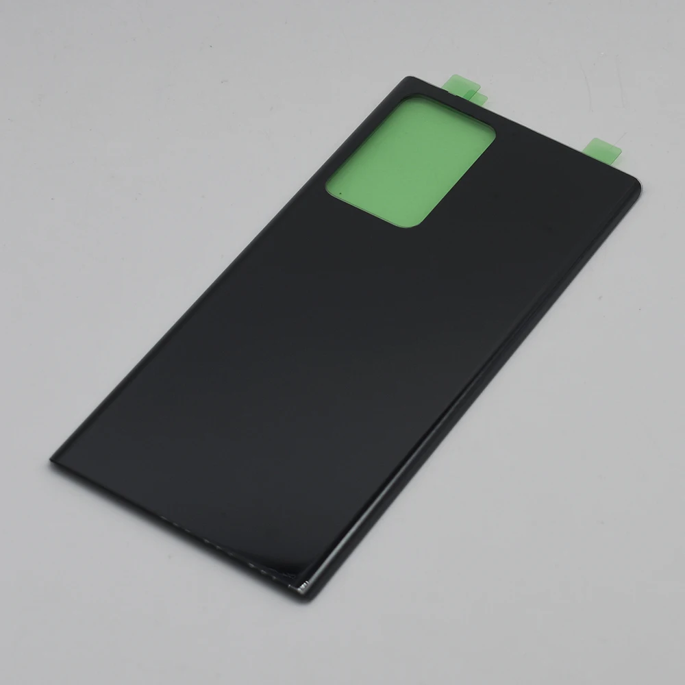 스티커 접착제가 있는 후면 문짝 쉘, 삼성 갤럭시 노트 20 울트라 5G N986B N986U 배터리 커버, 최고 품질