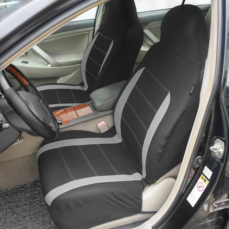 Universal Car Seat Covers Protective Seat Covers 9PC Set Black&Red - Car Seat Covers, Protective Seat Covers