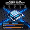 GMKtec G2 Mini PC Windows 11 Pro Intel 12th Gen Alder Lake N100 Mini PC DDR5 12GB RAM 512GB ROM WiFi 6 BT5.2 Desktop Computer 3