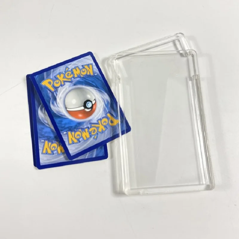 Booster Box Game Cards Protector Gaming Trading Card Holder Case Con Coperchio Magnetico Football Basketball Sport Cards Per Pokemon