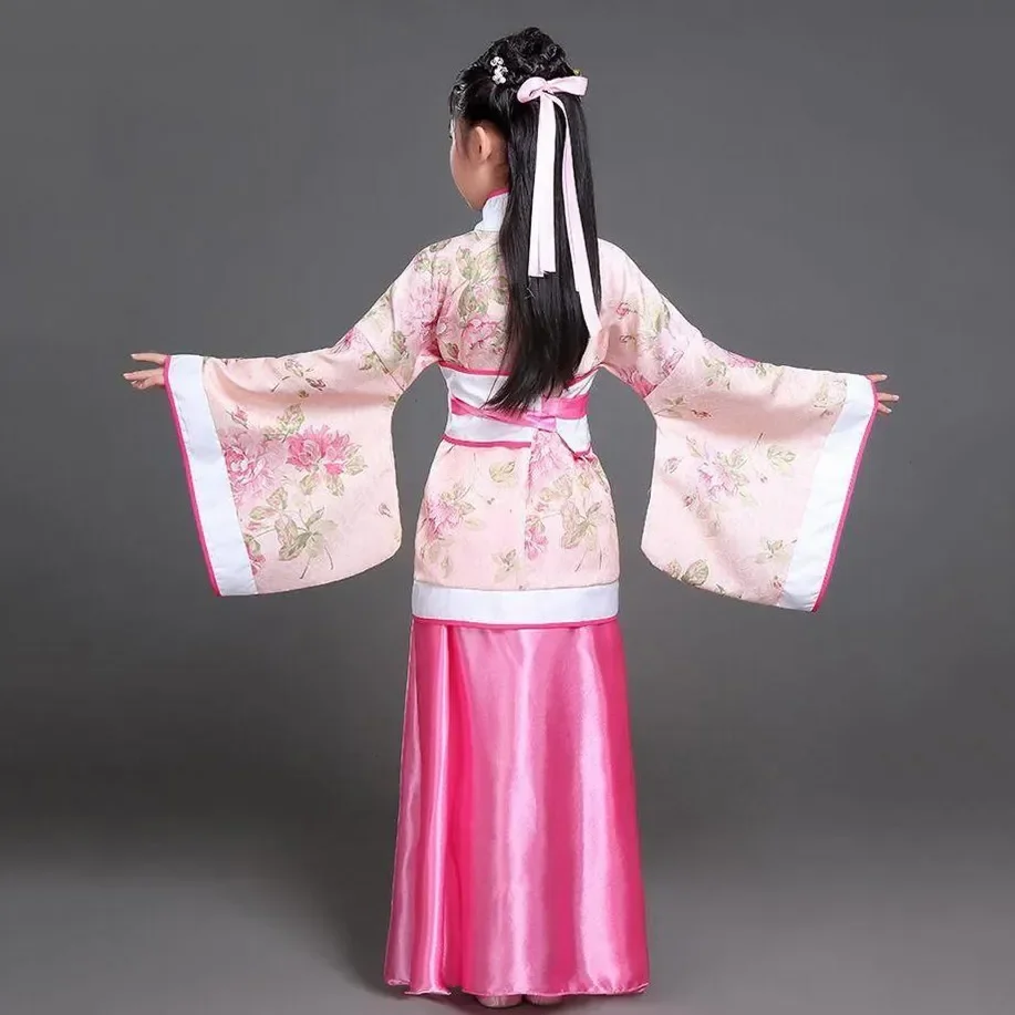 Hanfu Children Chinese Costume Dance Dress Adult Fairy