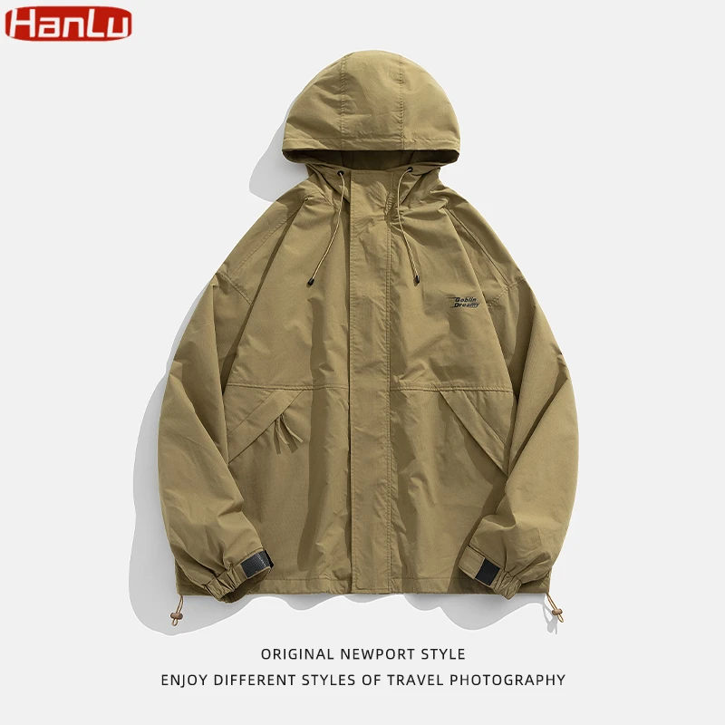 Japanese Waterproof Charge Coat Men's 2023 Autumn/Winter New