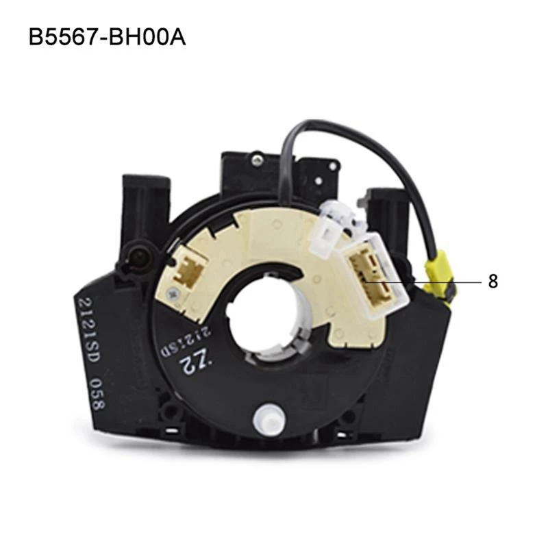 스티어링 휠 Hairspring Spiral Clock 닛산 Qashqai 용 스프링 코일 B5567 BH00A