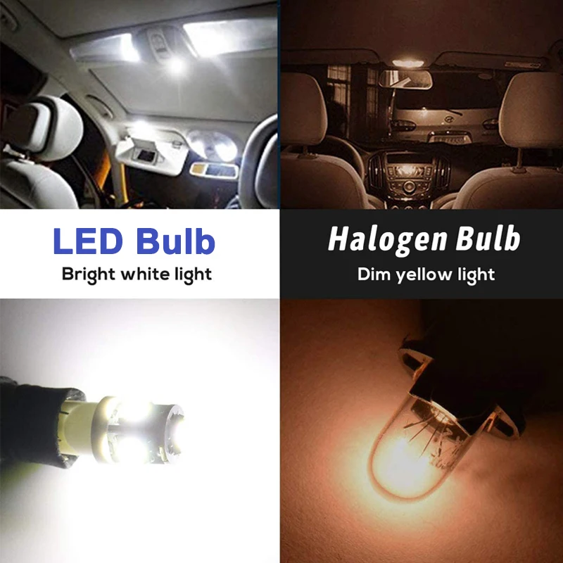 T10 5W5 W5W LED ,  ڵ  ̵ Ʈ ׸    Ʈũ ȣ , 5050 5SMD 12V 7000K, 10 