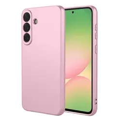 Candy Color Liquid Silicone Phone Case - Premium Soft - Touch Protection - Samsung S23Plus (Pink)