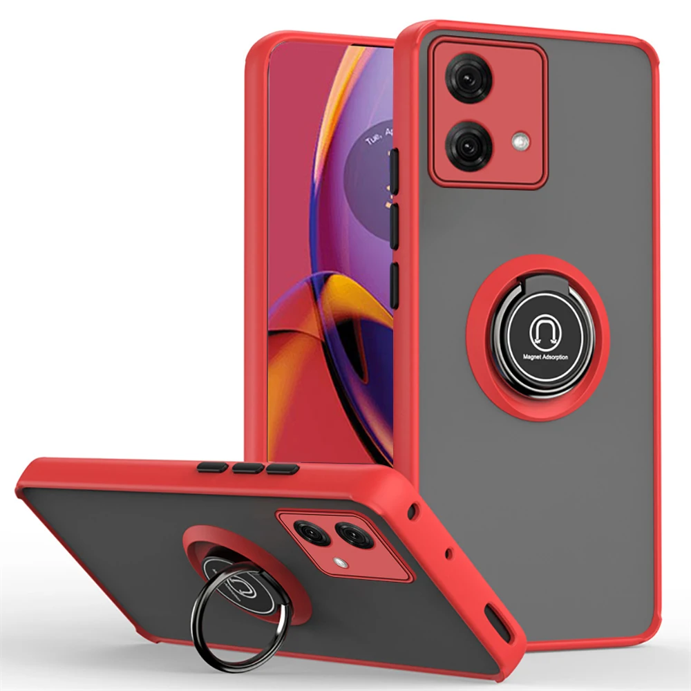 For Motorola Moto G84 Case Matte Leather Wallet Funda for Motorola Moto G  84 Cover MotoG84 G14 Magnetic Flip Phone Case Coque - AliExpress