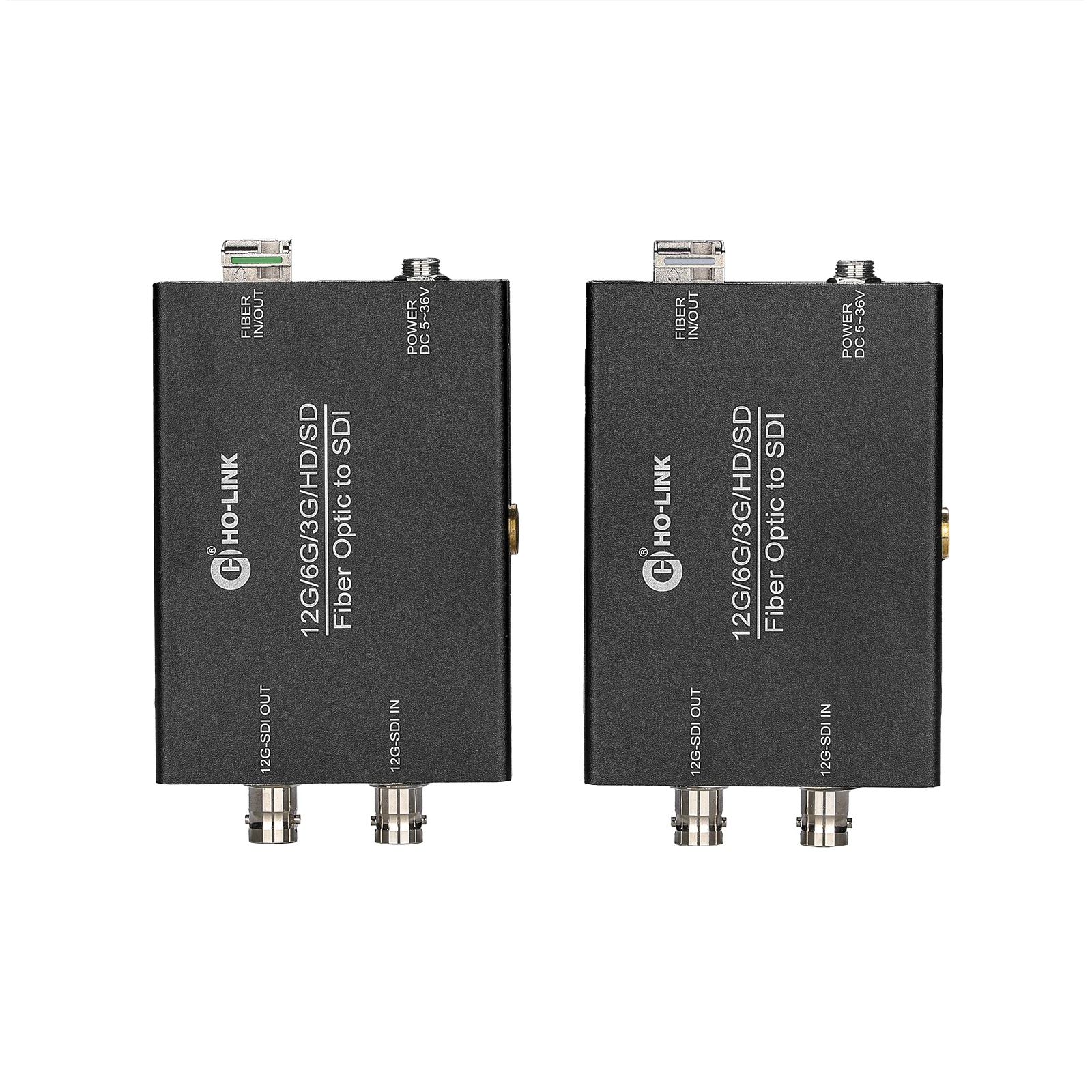 

1 ch 12G-SDI to fiber converter 12G SDI to optic fiber extender