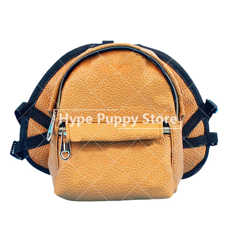 

Fashion French Bulldog Leather Backpack Pet Dog Harness for Small Dogs Harness for Yorkies Dog Accessories Pug Chihuahua LC0150