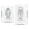 Hanging Vacuum Storage Bags Space Saver Bags, Clear Vacuum Sealer Bags for Clothing, Suits Jackets, Closet Organizers Storage 2