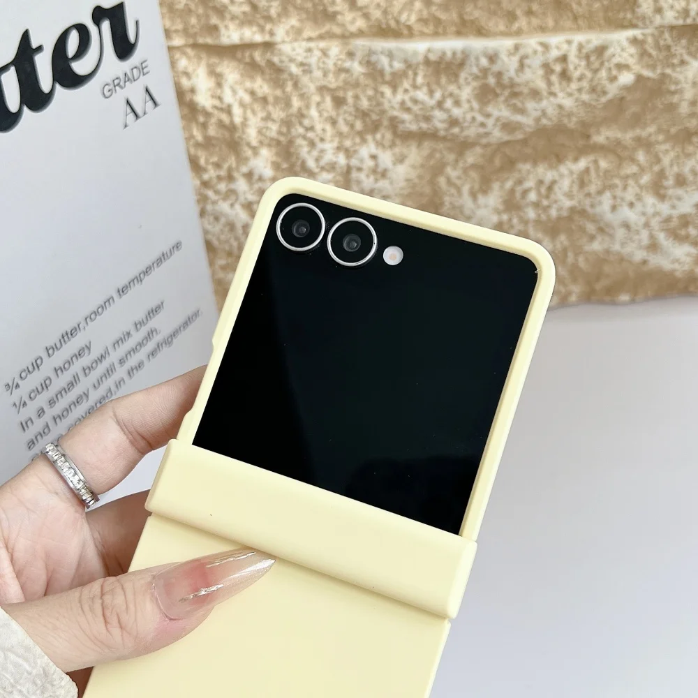 Luxury Matte Candy Color Contrast Gradient Hard Hinge Protection Shockproof Case