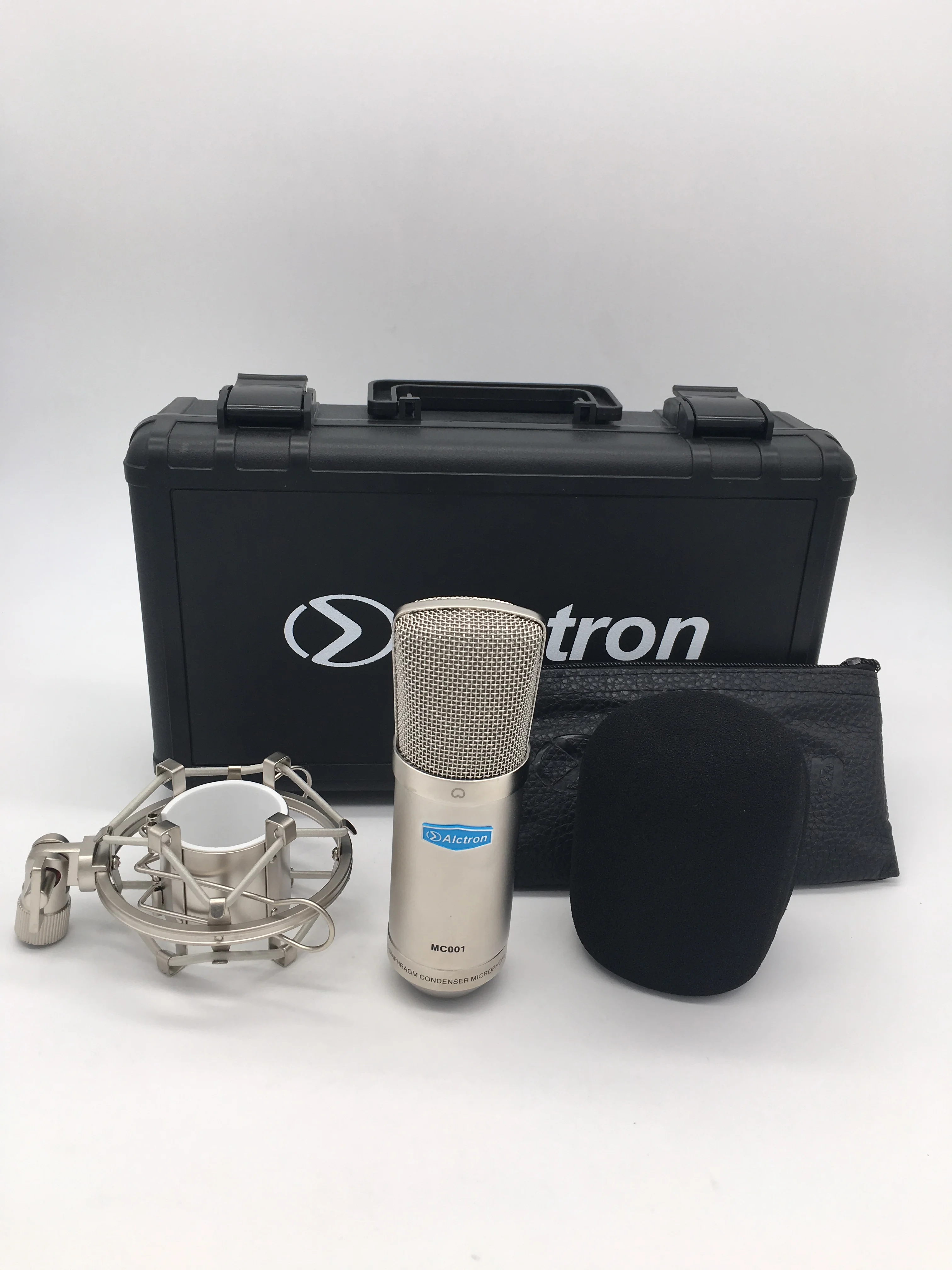 최고 품질의 Alctron MC001 콘덴서 마이크 프로 녹음 스튜디오 마이크, 녹..