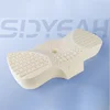 Latex Bed Pillow  Support Cervical Pillow for Neck Shoulder Pain and Spine Alignment Sleepers with Removable Cover (Grey,Large) 1