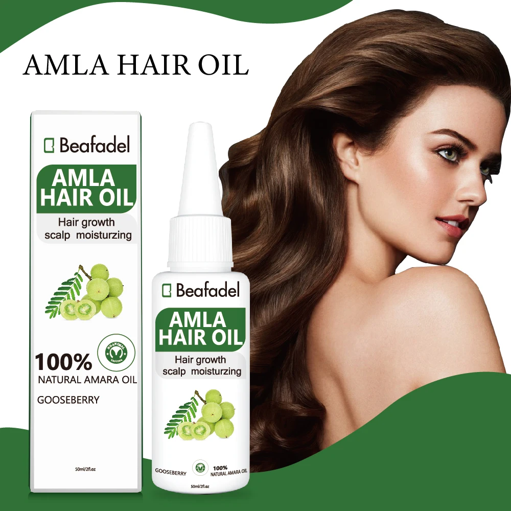 50ml Amla Oil For Hair Growth India Gooseberry Hair Oil Anti Hair Loss Scalp Treatment Damaged Hair Repair Growing